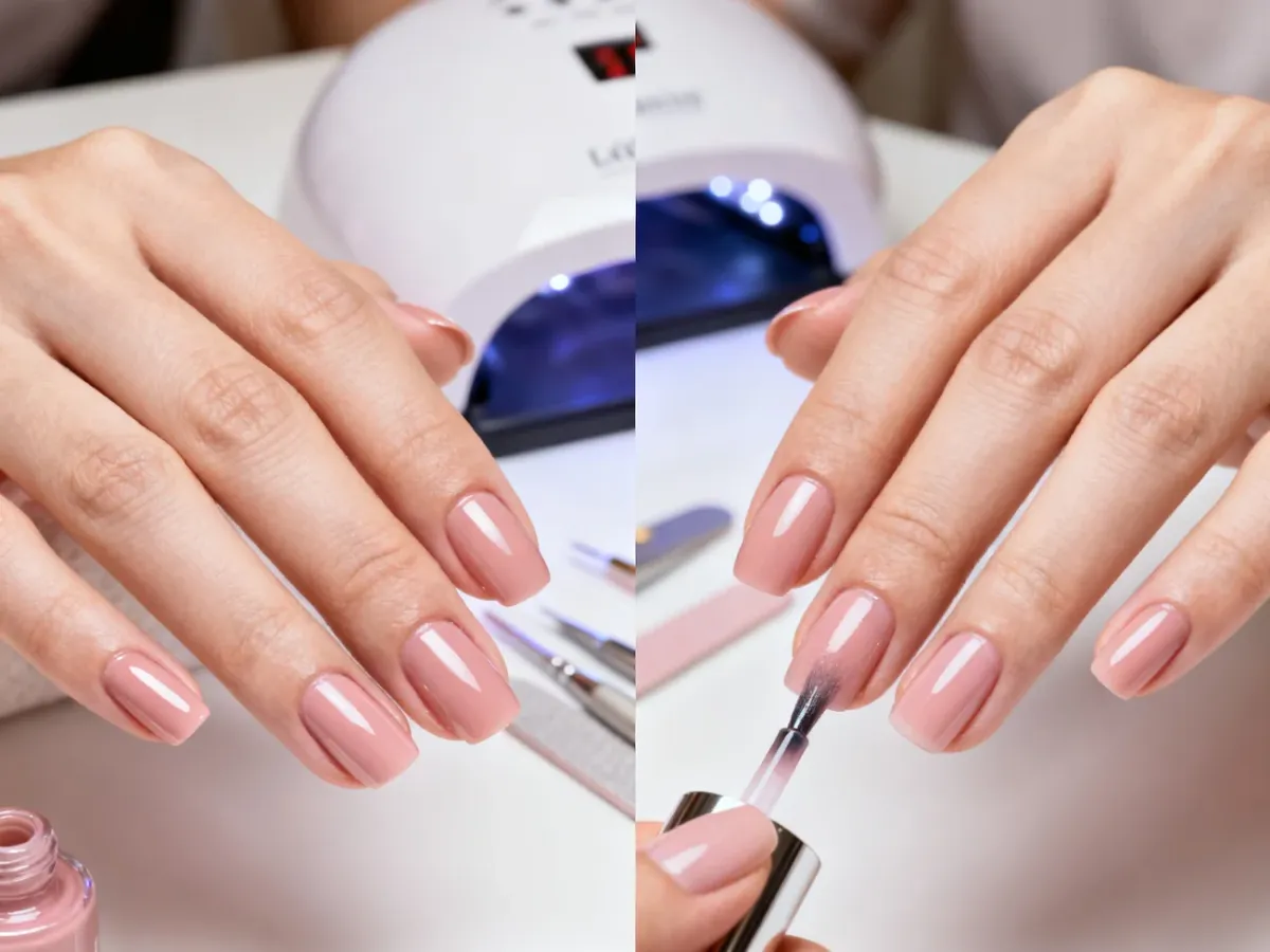 Porównanie manicure hybrydowego i klasycznego lakieru do paznokci